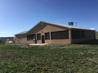 Covered patio wired for hot tub