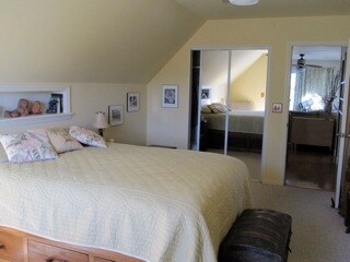 The master bedroom