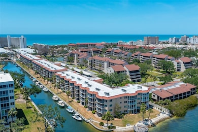 Aerial view showing close proximity to the Gulf.