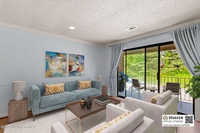 LIVING ROOM VIRTUALLY STAGED