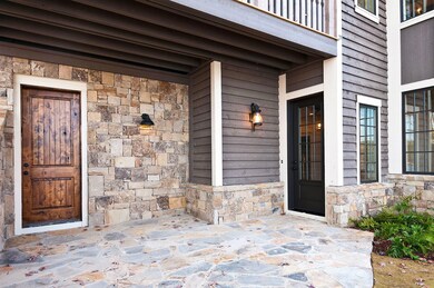 Lake side patio + water toy storage