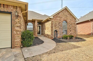 Property entrance featuring a garage
