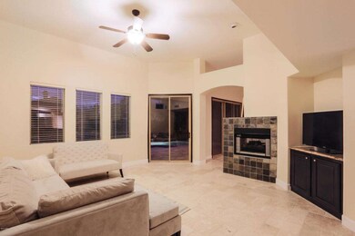 Family Room w/ Media & Windows Galore