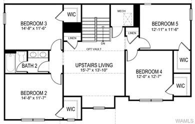 Second Story Floorplan