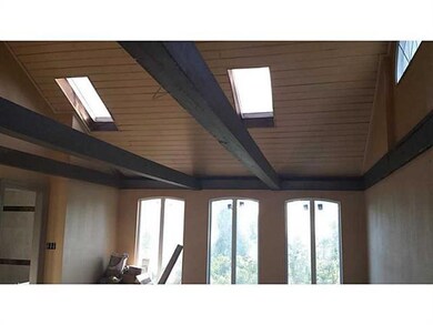 Master Bedroom. Master suite was nearing completio
