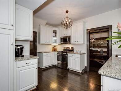 Kitchen, with new granite countertops and stainles