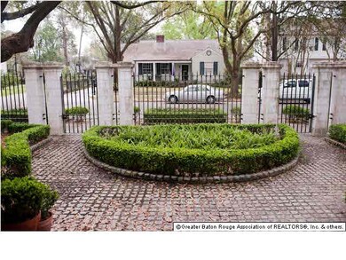 LOOKING FROM THE PORCH TO OLIVE STREET