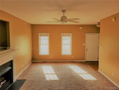 New Carpet, Ceiling Fan, Fireplace Insert