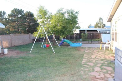 spring backyard