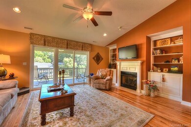 Gas fireplace with built-ins