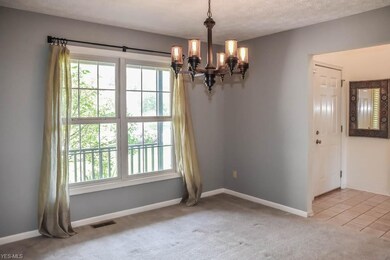 The formal dining room is perfect for holidays!