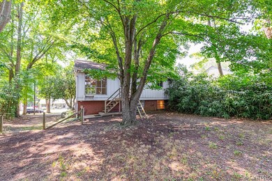 View of back yard