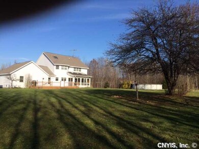 Exterior Back. Great Backyard....