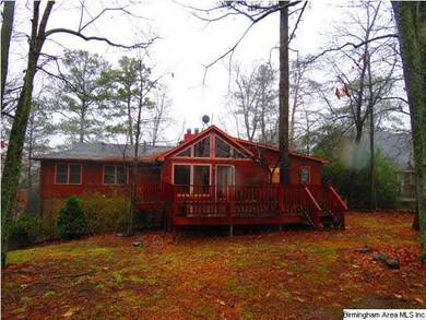 Rear of home
