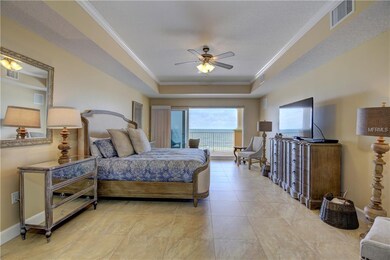 Master Bedroom Suite with direct Gulf Views and Ba