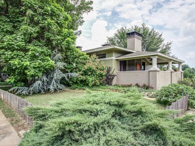 View of front of house looking northeast. Corner o