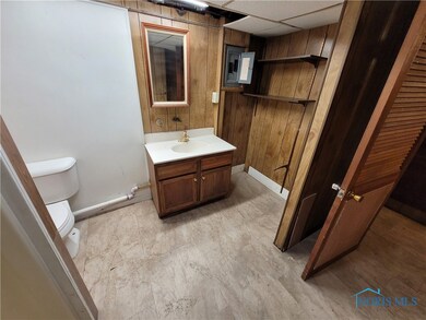 Basement bathroom