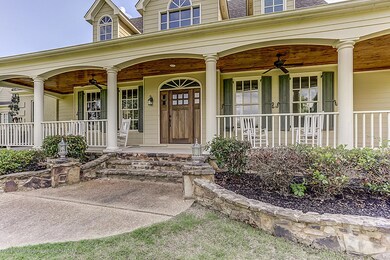 Close up of Front Porch
