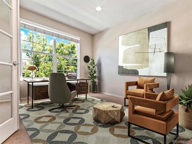 Office - virtually staged