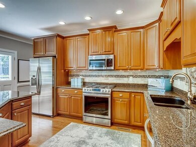 Solid Cabinets w/ lower roll out drawers.  Updated