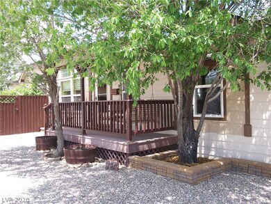Covered Deck entry with Porch Swing