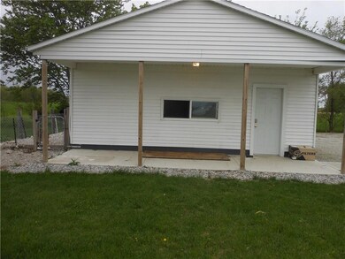 SIDE VIEW OF GARAGE
