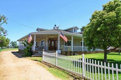 Closer view of front door/porch