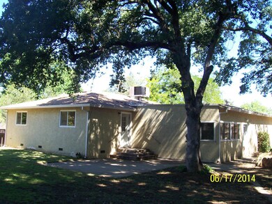 Rear of house