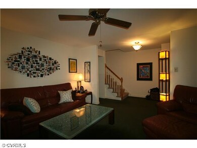 Living Room - Wood burning fireplace