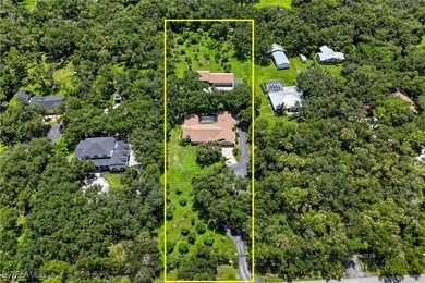 Drone / aerial view from North to South
