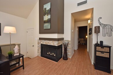 Wood Burning Fireplace