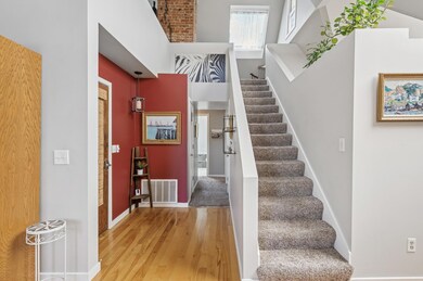 Greet Your Guests In The Lovely Entryway, Complete With Hardwood Floors