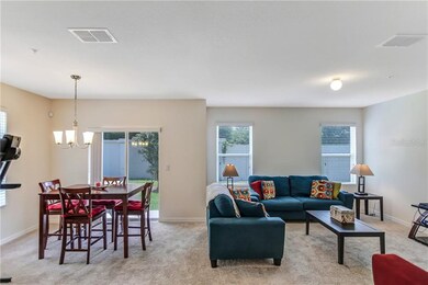Dining/ Living room combo.