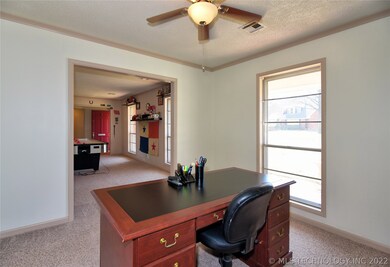The formal dining is currently being utilized as a