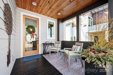 Spacious Covered Front Porch