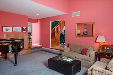 Formal sunken living room