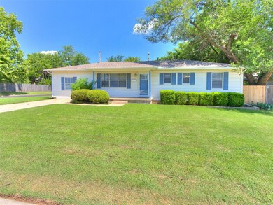 View of single story home