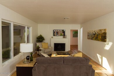 Fireplace in the Living Room