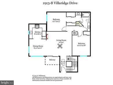 1913B Villaridge Dr unit 1913-B, Reston, VA 20191 - photo 4