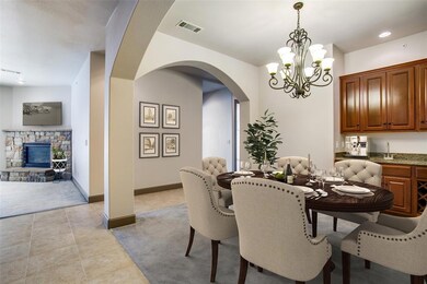 Furnished Dining Room
