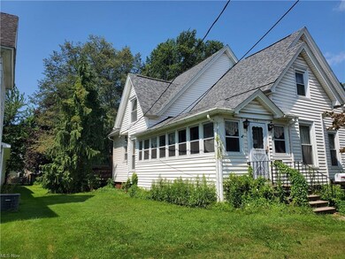 View of front of home with a front lawn