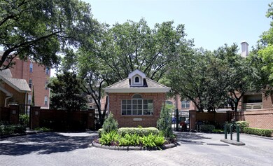 Front gate entering into Building A&B where pool, meeting room and exercise room are located.