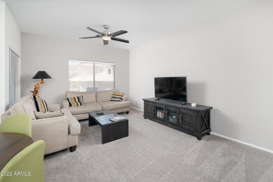 New ceiling fan at living room