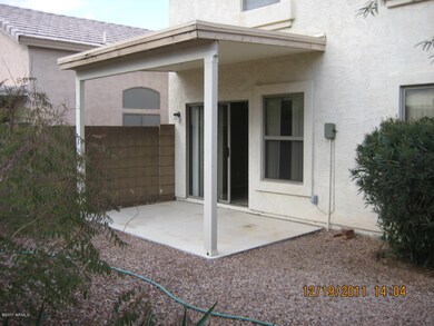 Back View, Covered Patio