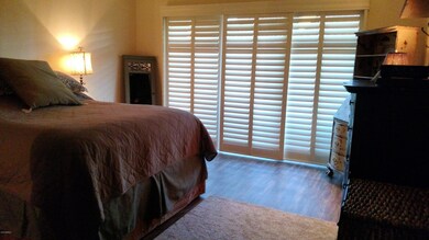 Plantation slider in master suite!