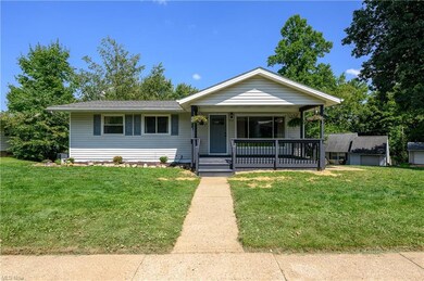 View of front of property with a porch and a front