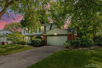 Large-sized & very private corner lot.