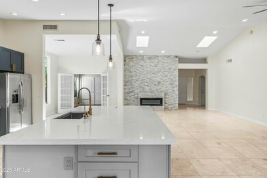 Fireplace in Great Room