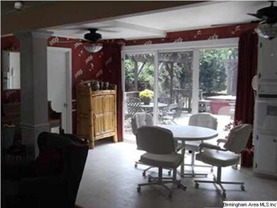 French doors from Breakfast area to open deck