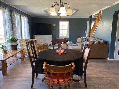Oversized living and dining